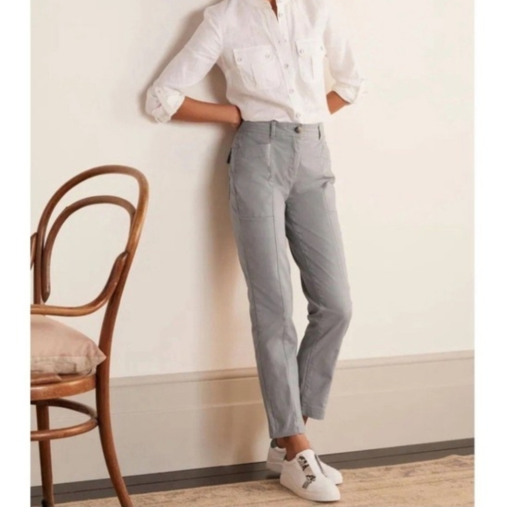 Boden Abingdon Chinos Gray 10 tall 10 long 10L